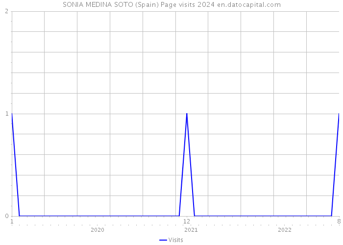 SONIA MEDINA SOTO (Spain) Page visits 2024 