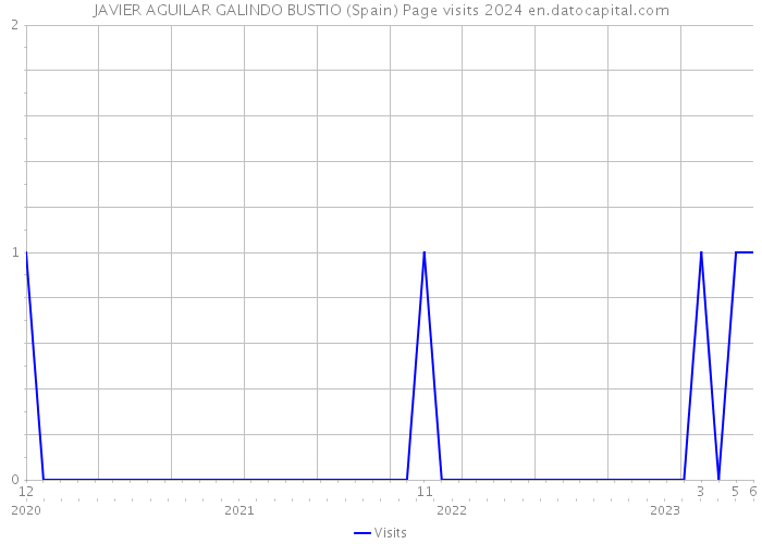 JAVIER AGUILAR GALINDO BUSTIO (Spain) Page visits 2024 
