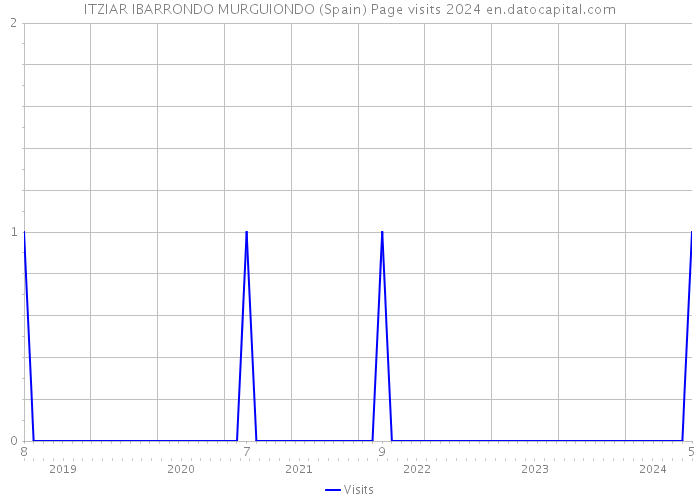 ITZIAR IBARRONDO MURGUIONDO (Spain) Page visits 2024 