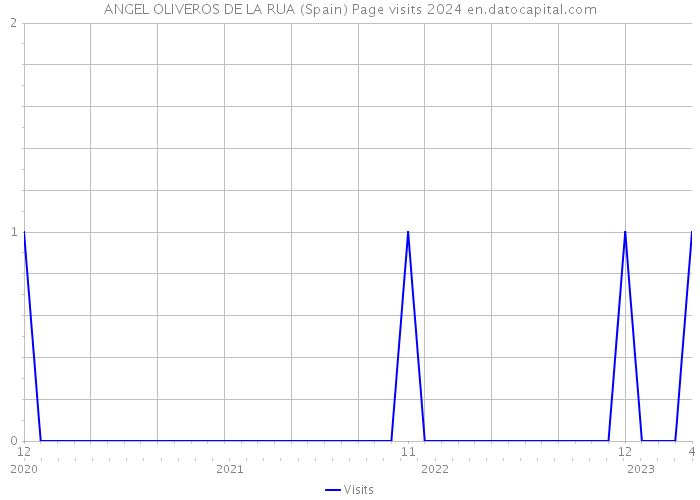 ANGEL OLIVEROS DE LA RUA (Spain) Page visits 2024 