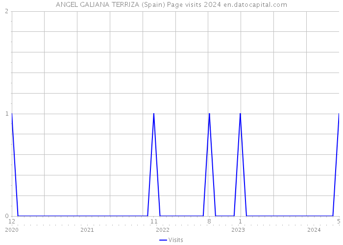 ANGEL GALIANA TERRIZA (Spain) Page visits 2024 