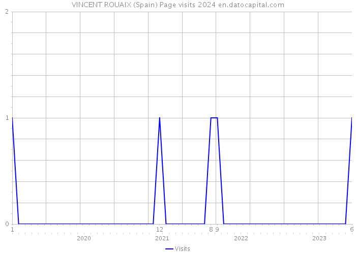 VINCENT ROUAIX (Spain) Page visits 2024 