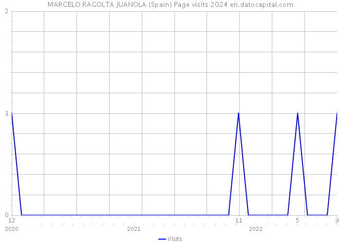 MARCELO RAGOLTA JUANOLA (Spain) Page visits 2024 
