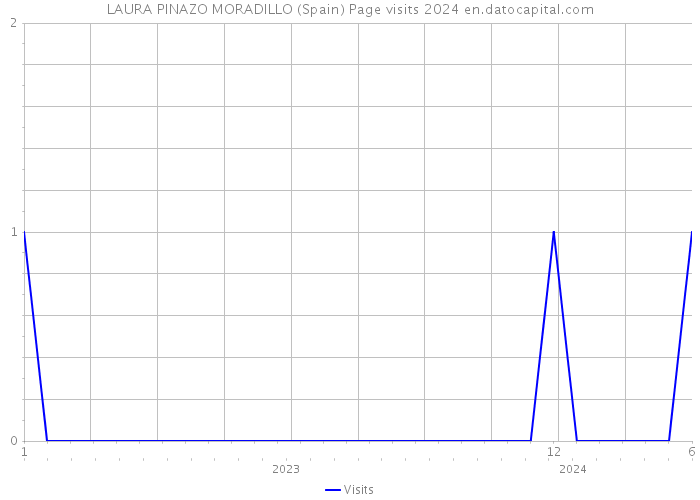 LAURA PINAZO MORADILLO (Spain) Page visits 2024 