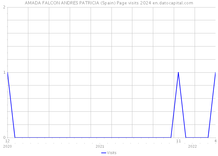 AMADA FALCON ANDRES PATRICIA (Spain) Page visits 2024 