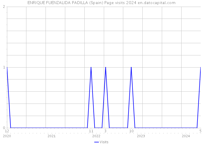 ENRIQUE FUENZALIDA PADILLA (Spain) Page visits 2024 