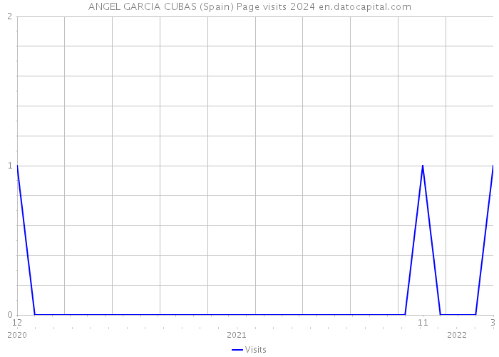 ANGEL GARCIA CUBAS (Spain) Page visits 2024 