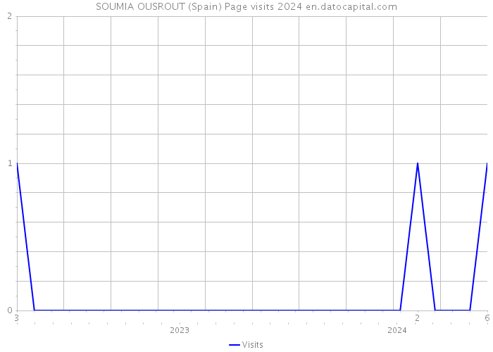 SOUMIA OUSROUT (Spain) Page visits 2024 