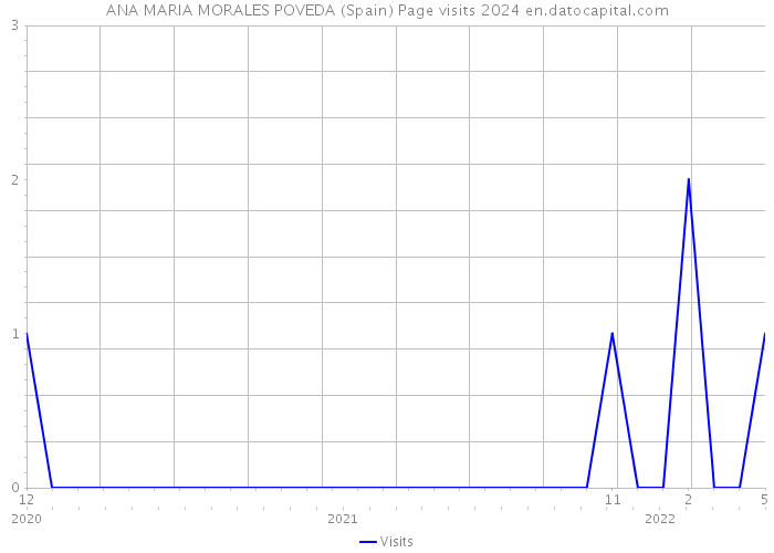 ANA MARIA MORALES POVEDA (Spain) Page visits 2024 