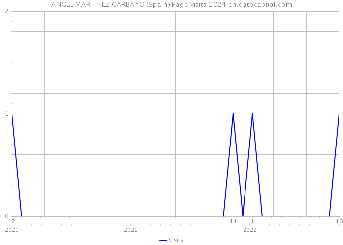 ANGEL MARTINEZ GARBAYO (Spain) Page visits 2024 