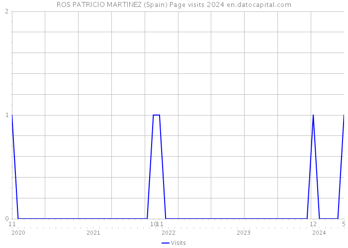 ROS PATRICIO MARTINEZ (Spain) Page visits 2024 
