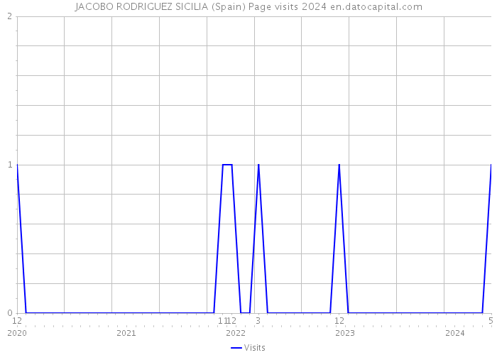 JACOBO RODRIGUEZ SICILIA (Spain) Page visits 2024 