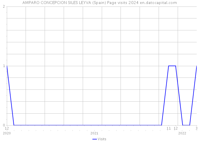 AMPARO CONCEPCION SILES LEYVA (Spain) Page visits 2024 