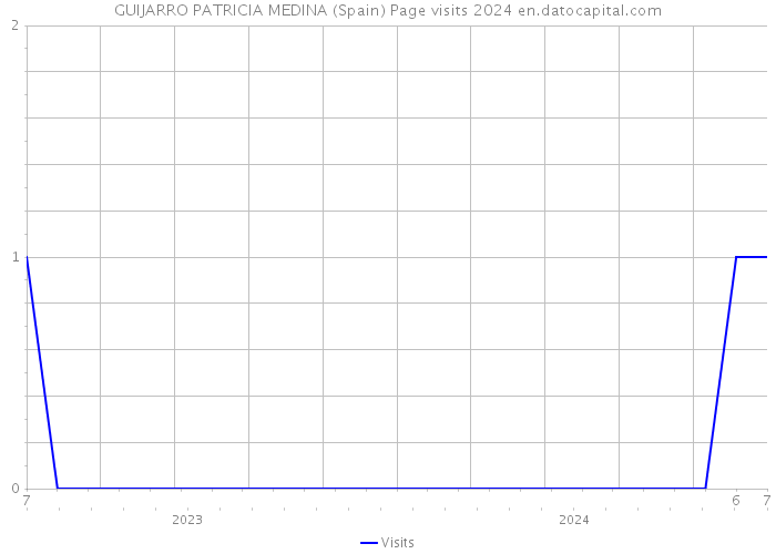 GUIJARRO PATRICIA MEDINA (Spain) Page visits 2024 