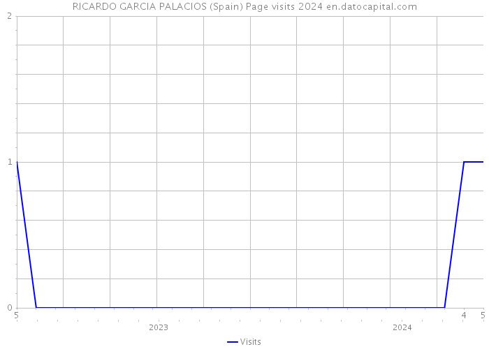 RICARDO GARCIA PALACIOS (Spain) Page visits 2024 