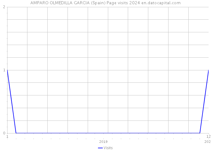 AMPARO OLMEDILLA GARCIA (Spain) Page visits 2024 