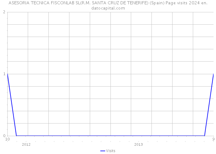 ASESORIA TECNICA FISCONLAB SL(R.M. SANTA CRUZ DE TENERIFE) (Spain) Page visits 2024 