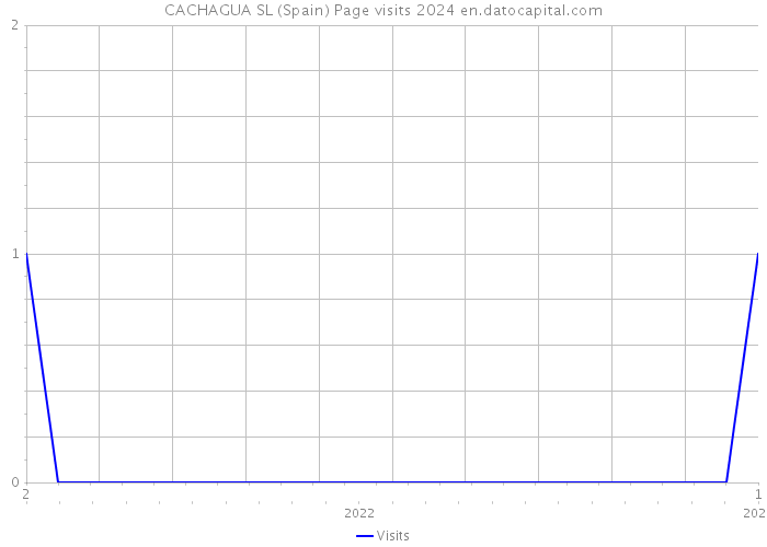 CACHAGUA SL (Spain) Page visits 2024 