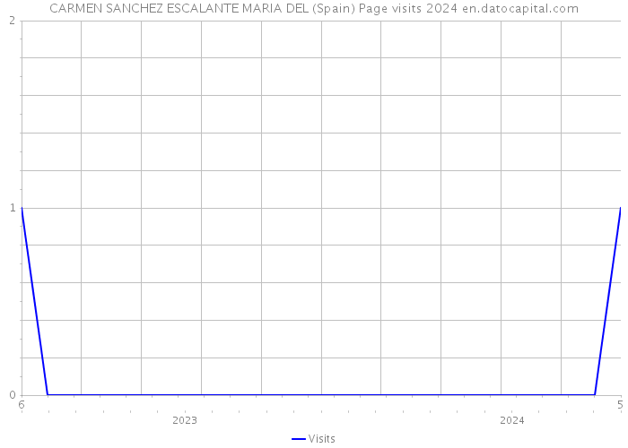 CARMEN SANCHEZ ESCALANTE MARIA DEL (Spain) Page visits 2024 