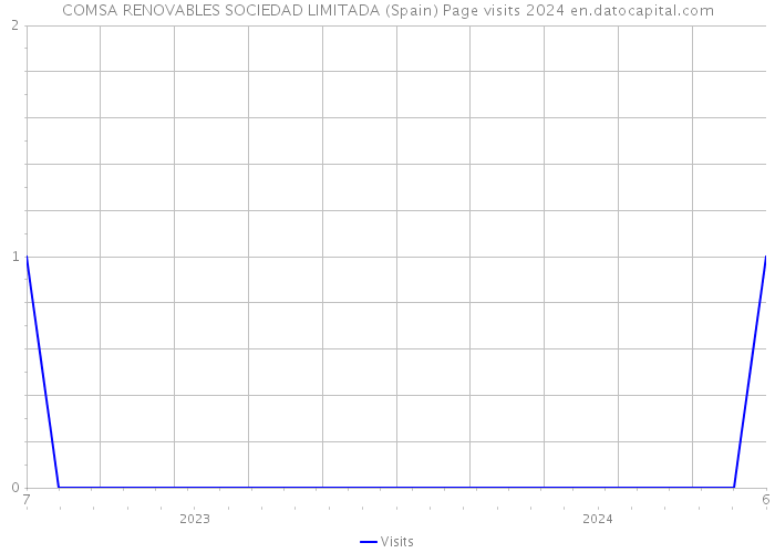 COMSA RENOVABLES SOCIEDAD LIMITADA (Spain) Page visits 2024 