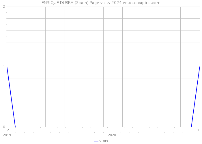 ENRIQUE DUBRA (Spain) Page visits 2024 