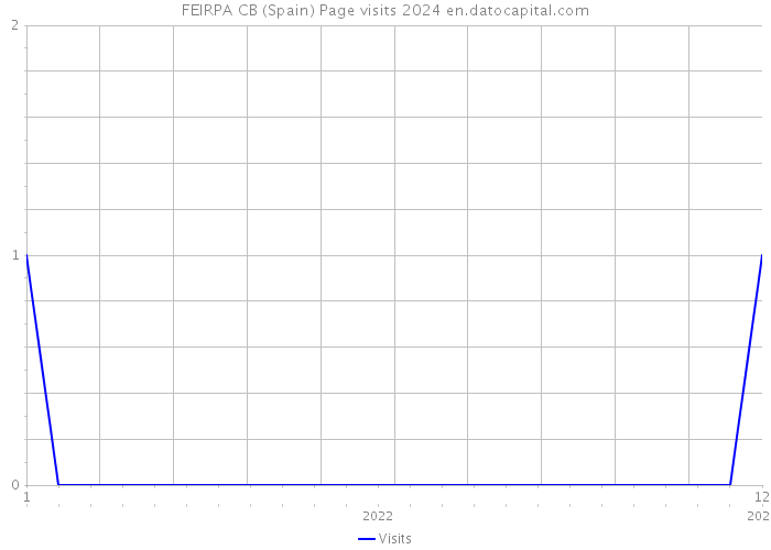 FEIRPA CB (Spain) Page visits 2024 