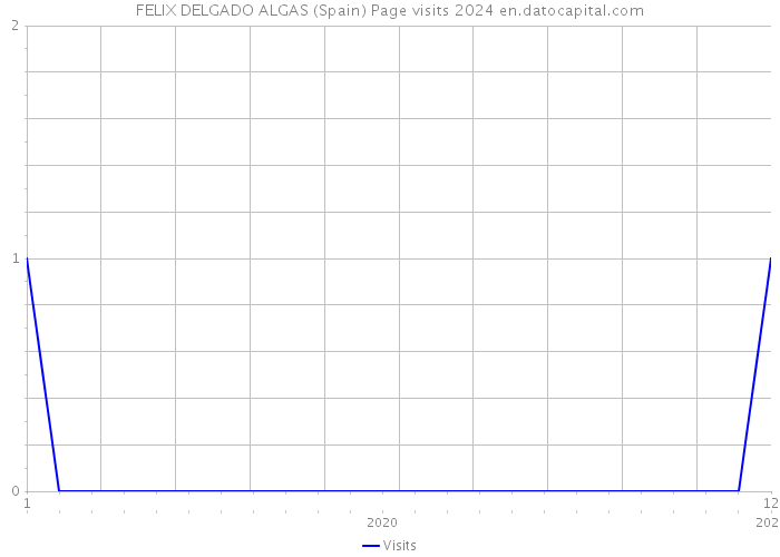 FELIX DELGADO ALGAS (Spain) Page visits 2024 