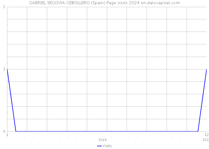 GABRIEL SEGOVIA CEBOLLERO (Spain) Page visits 2024 