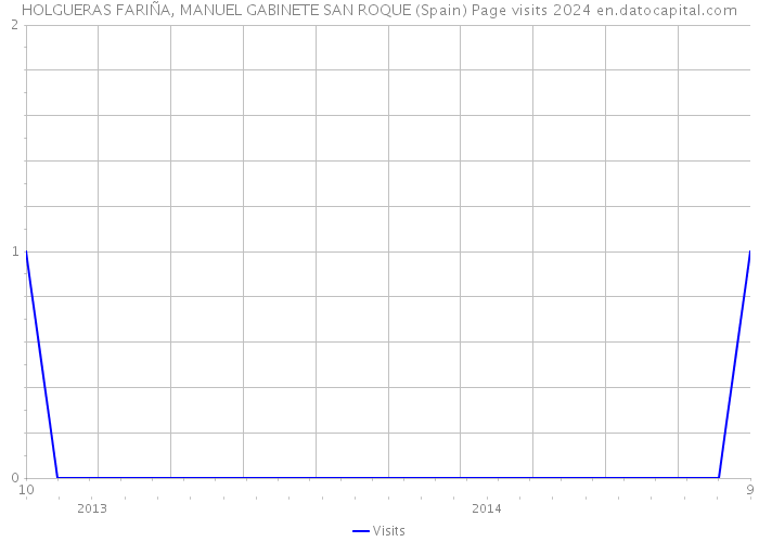 HOLGUERAS FARIÑA, MANUEL GABINETE SAN ROQUE (Spain) Page visits 2024 