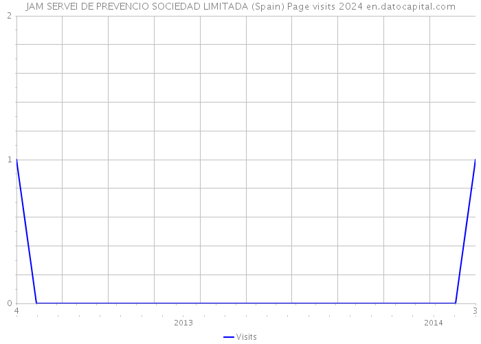 JAM SERVEI DE PREVENCIO SOCIEDAD LIMITADA (Spain) Page visits 2024 