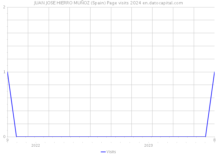 JUAN JOSE HIERRO MUÑOZ (Spain) Page visits 2024 