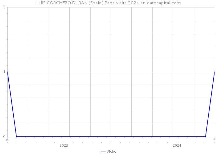 LUIS CORCHERO DURAN (Spain) Page visits 2024 