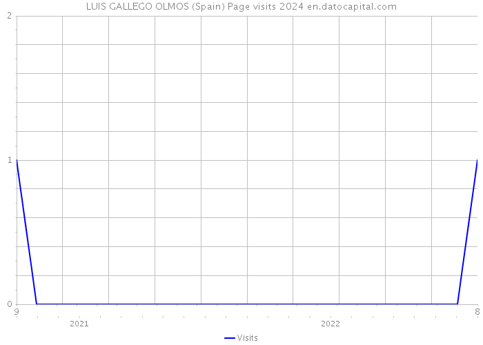 LUIS GALLEGO OLMOS (Spain) Page visits 2024 