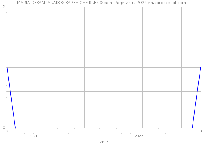 MARIA DESAMPARADOS BAREA CAMBRES (Spain) Page visits 2024 