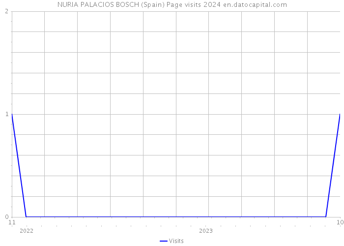 NURIA PALACIOS BOSCH (Spain) Page visits 2024 
