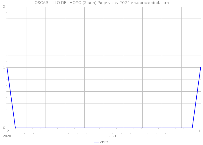 OSCAR LILLO DEL HOYO (Spain) Page visits 2024 