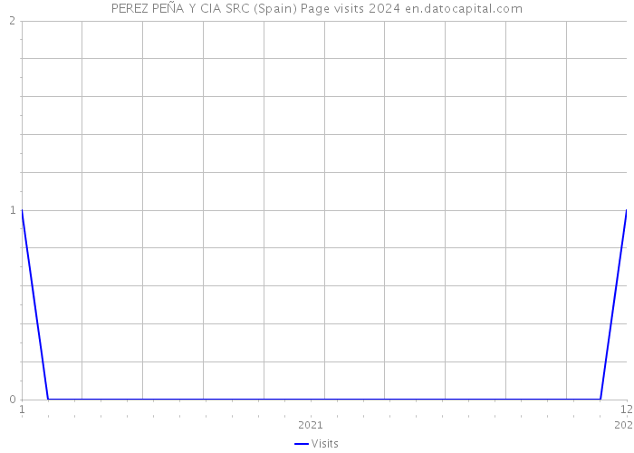 PEREZ PEÑA Y CIA SRC (Spain) Page visits 2024 