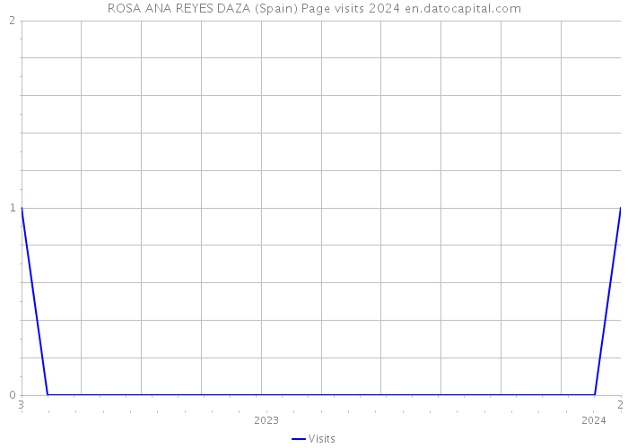 ROSA ANA REYES DAZA (Spain) Page visits 2024 
