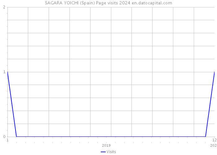 SAGARA YOICHI (Spain) Page visits 2024 