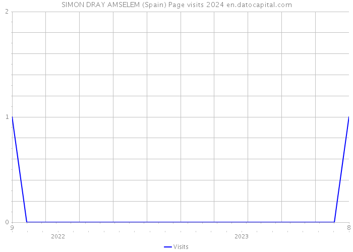 SIMON DRAY AMSELEM (Spain) Page visits 2024 