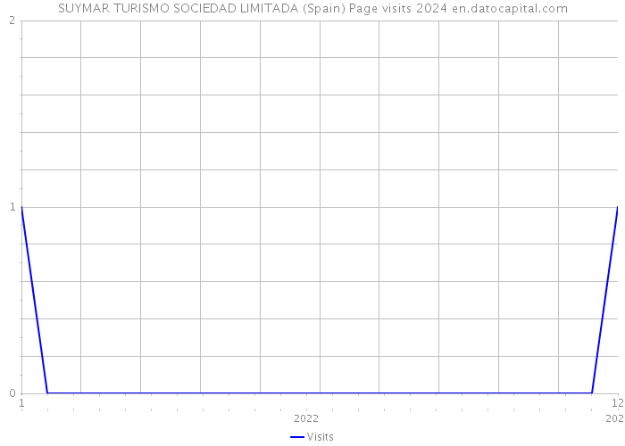 SUYMAR TURISMO SOCIEDAD LIMITADA (Spain) Page visits 2024 