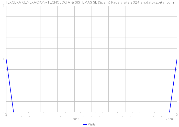 TERCERA GENERACION-TECNOLOGIA & SISTEMAS SL (Spain) Page visits 2024 