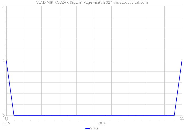 VLADIMIR KOBZAR (Spain) Page visits 2024 