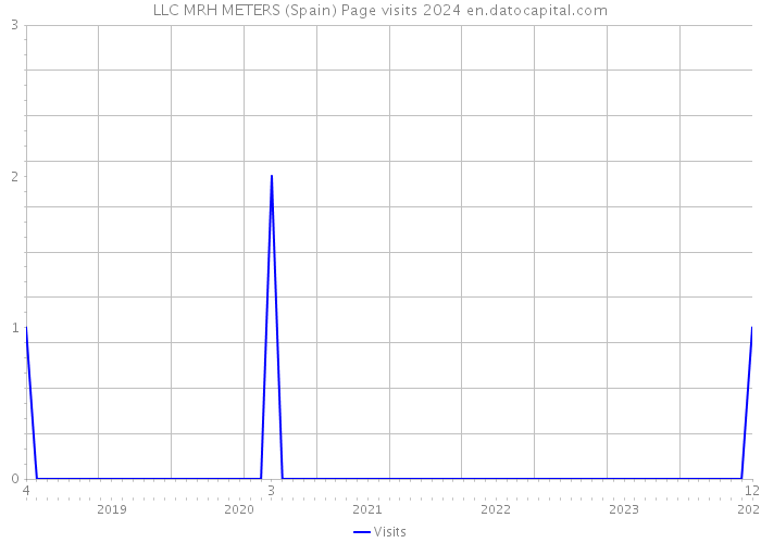 LLC MRH METERS (Spain) Page visits 2024 