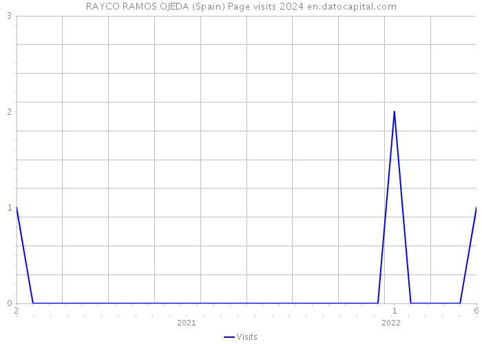 RAYCO RAMOS OJEDA (Spain) Page visits 2024 