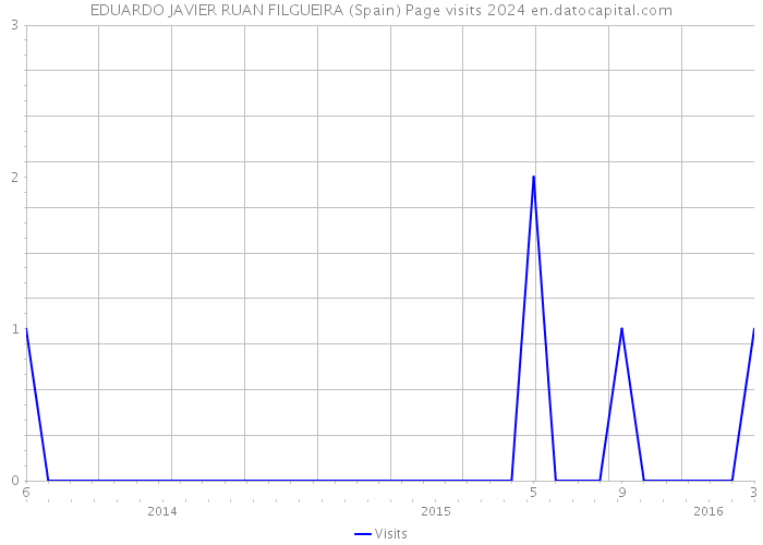 EDUARDO JAVIER RUAN FILGUEIRA (Spain) Page visits 2024 