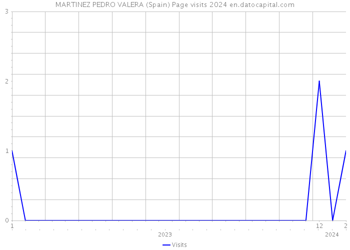 MARTINEZ PEDRO VALERA (Spain) Page visits 2024 
