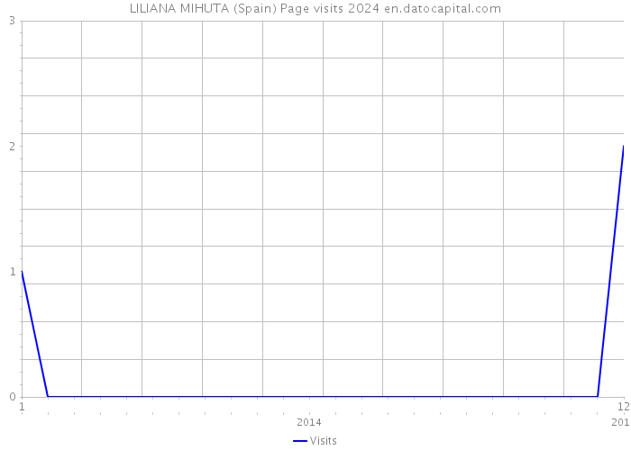 LILIANA MIHUTA (Spain) Page visits 2024 