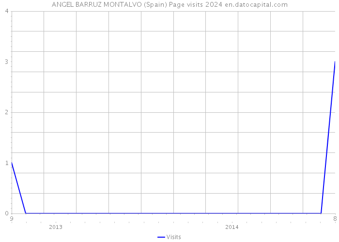 ANGEL BARRUZ MONTALVO (Spain) Page visits 2024 