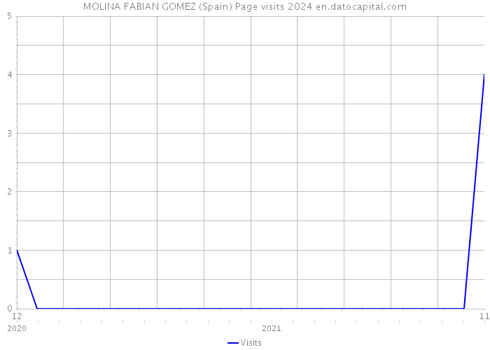 MOLINA FABIAN GOMEZ (Spain) Page visits 2024 